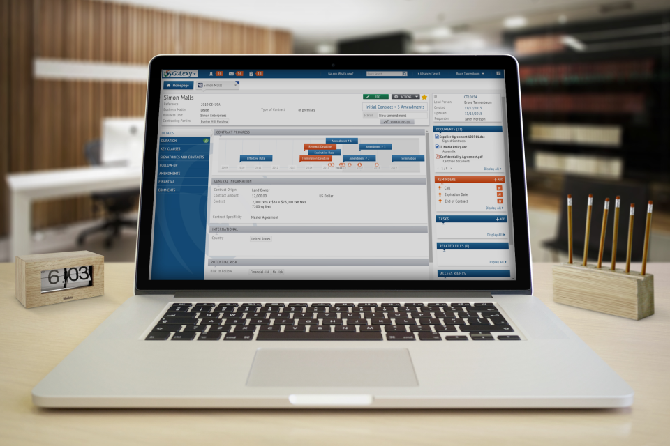 screenshot of Legal Suite